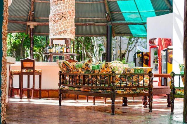 شاطئ دياني Kijani Cottages Diani المظهر الخارجي الصورة